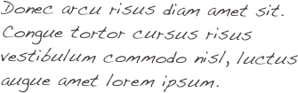 Donec arcu risus...